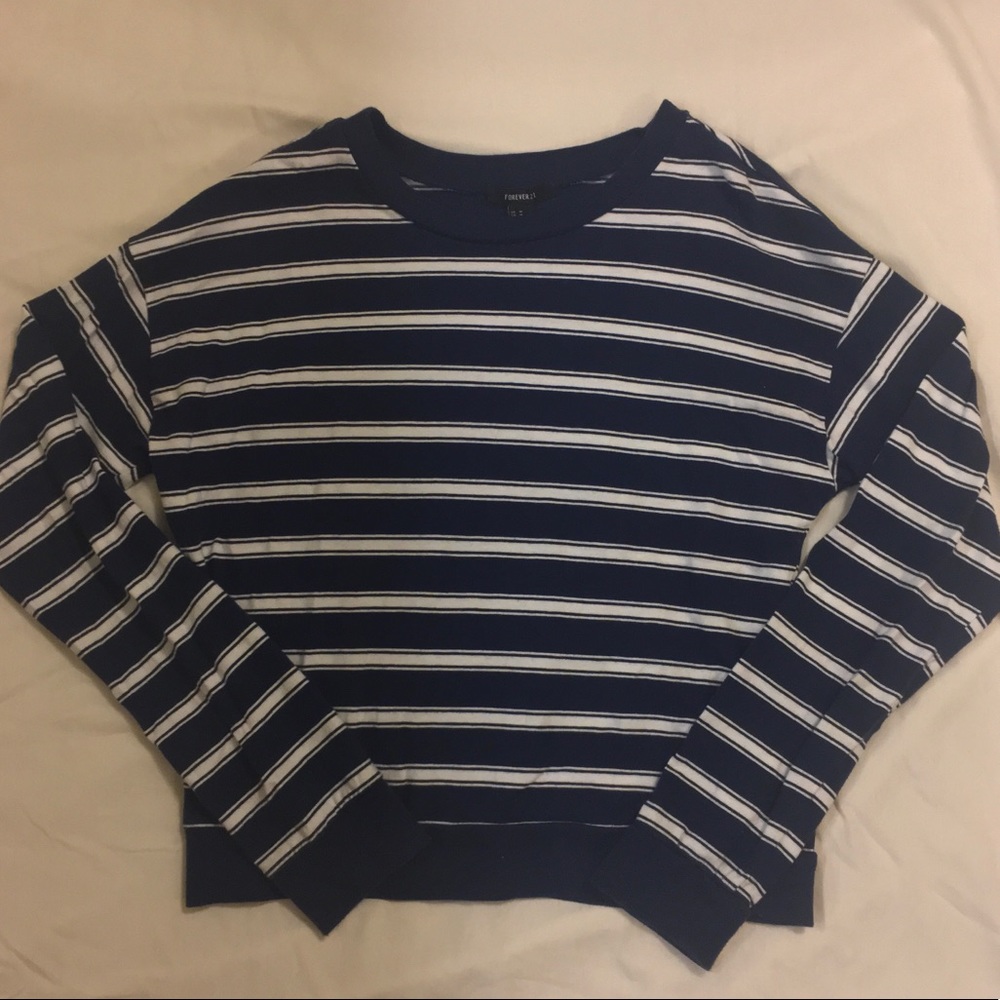 Forever 21 Striped Long Sleeve